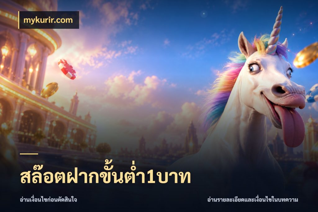สล๊อตฝากขั้นต่ำ1บาท จำนวนเริ่มต้นกับรายละเอียดที่สายเกมสนใจ สไตล์ mykurir.com