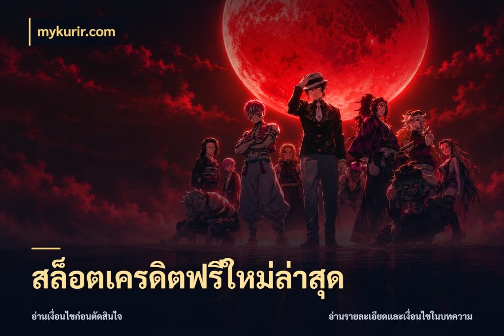 สล็อตเครดิตฟรีใหม่ล่าสุด จากชื่อเครดิตฟรีสู่ความสนุกที่เข้าใจได้ ในมุม mykurir.com
