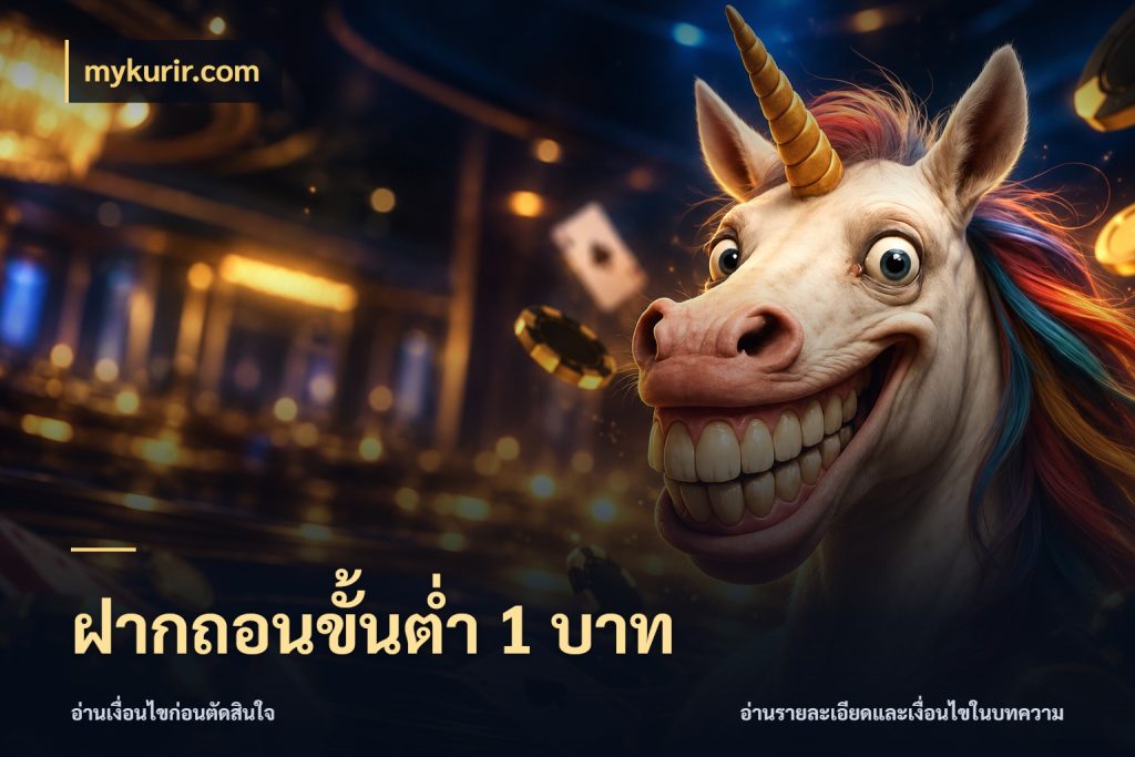 ฝากถอนขั้นต่ำ 1 บาท mykurir.com เลือกสไตล์จากยอดและรูปแบบที่ตรงใจ