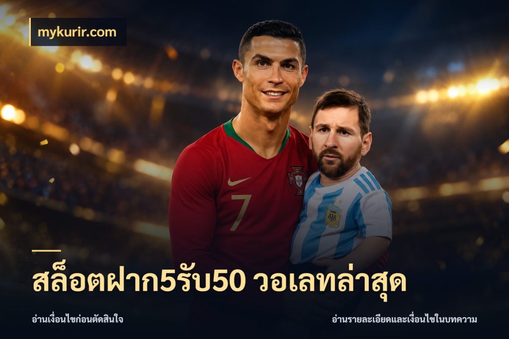 สล็อตฝาก5รับ50 วอเลทล่าสุด โปรกับเกมที่ชอบเลือกให้ตรงสไตล์ ในมุม mykurir.com