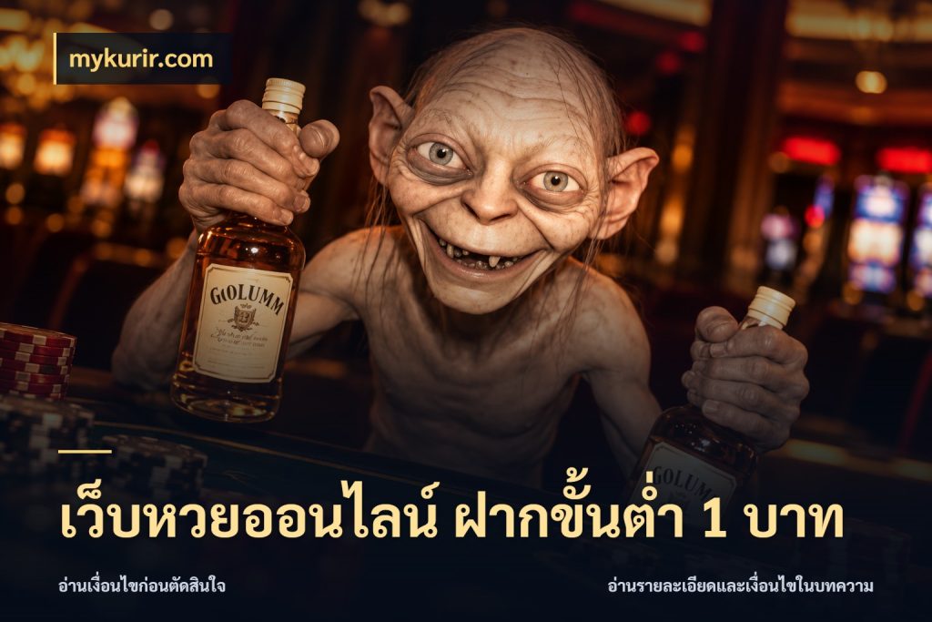 เว็บหวยออนไลน์ ฝากขั้นต่ำ 1 บาท mykurir.com ขอบเขตเงินที่คุณเลือกกับบริการหวย