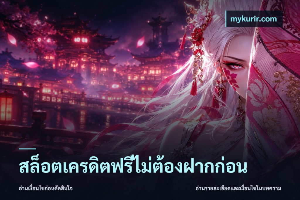 สล็อตเครดิตฟรีไม่ต้องฝากก่อน