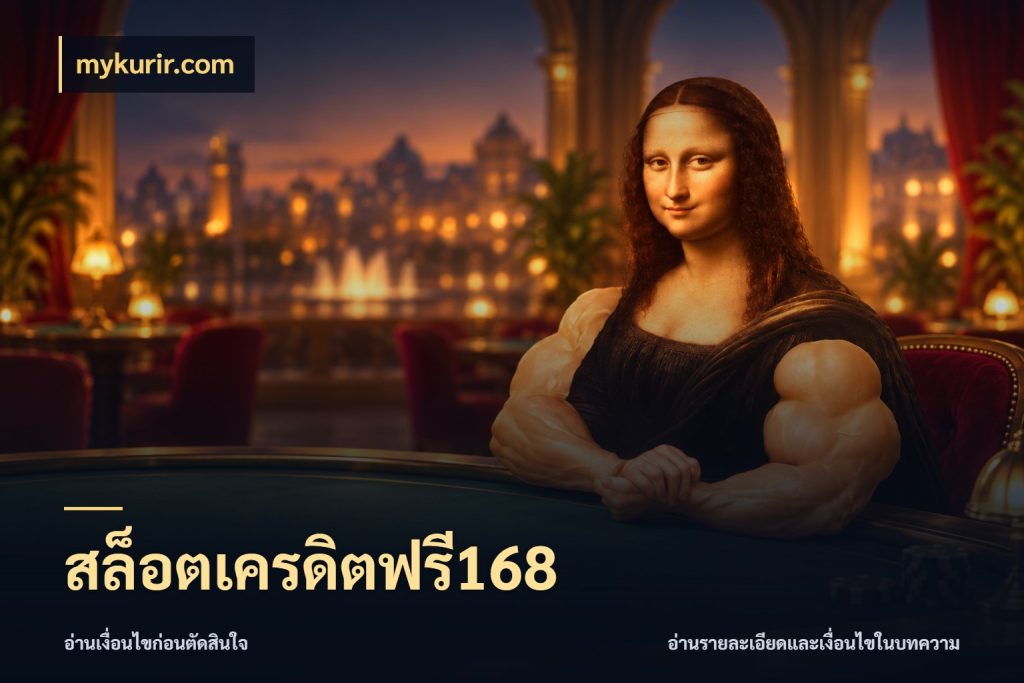 สล็อตเครดิตฟรี168 รู้จักยอดและขอบเขตของเครดิตฟรี กับ mykurir.com