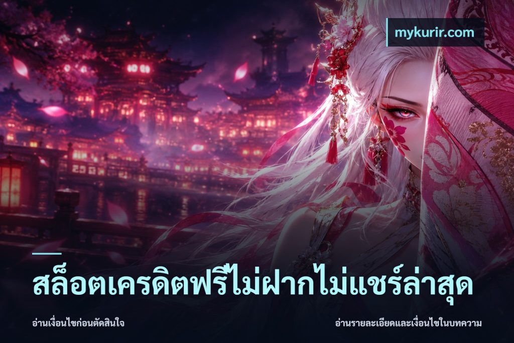 สล็อตเครดิตฟรีไม่ฝากไม่แชร์ล่าสุด