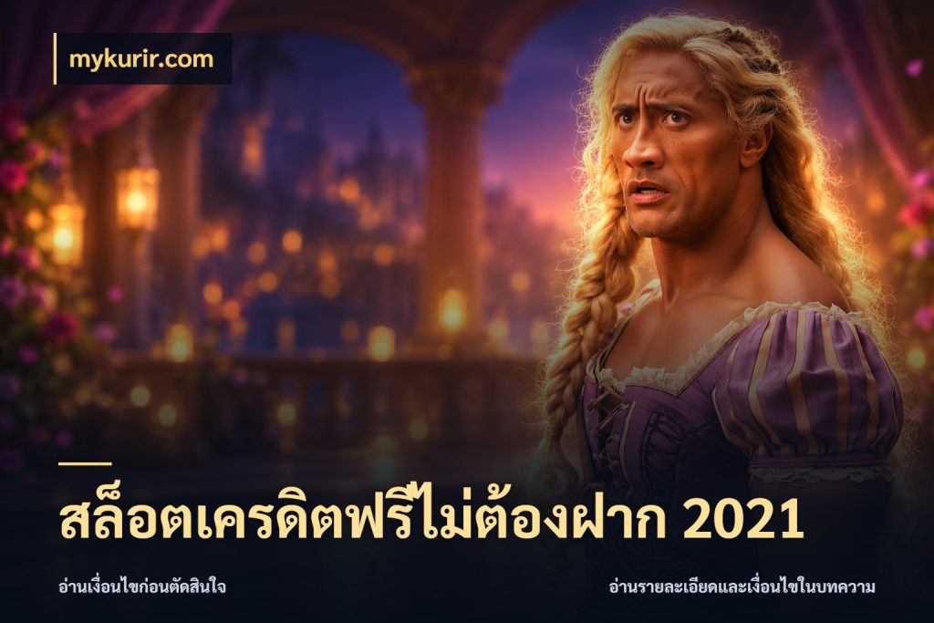 สล็อตเครดิตฟรีไม่ต้องฝาก 2021 เครดิตฟรีกับจังหวะลุ้นที่คุณเลือก สไตล์ mykurir.com