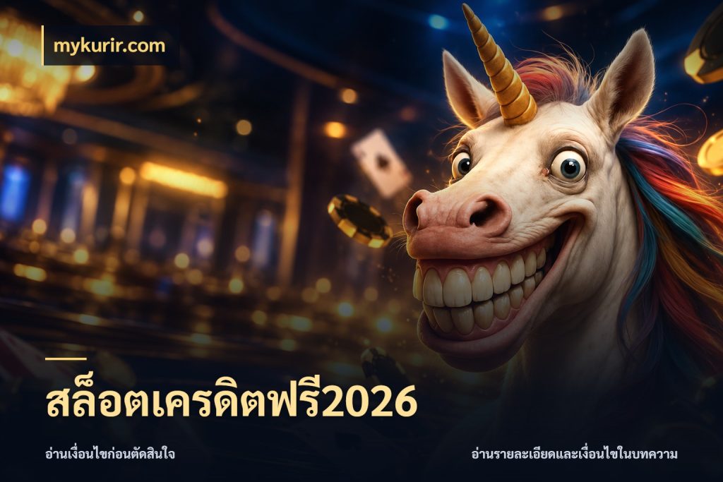 สล็อตเครดิตฟรี2026 เครดิตฟรีในมุมที่สายโบนัสสนใจ กับ mykurir.com