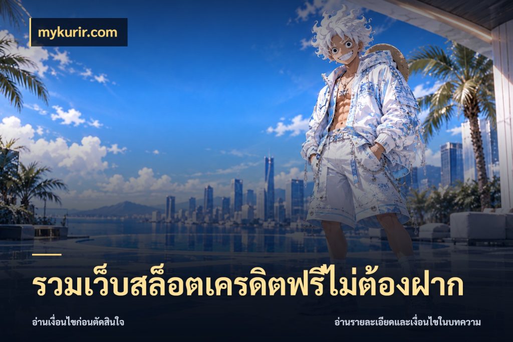 รวมเว็บสล็อตเครดิตฟรีไม่ต้องฝาก ชนิดเครดิตกับสิทธิ์ที่คุณอยากรู้ กับ mykurir.com