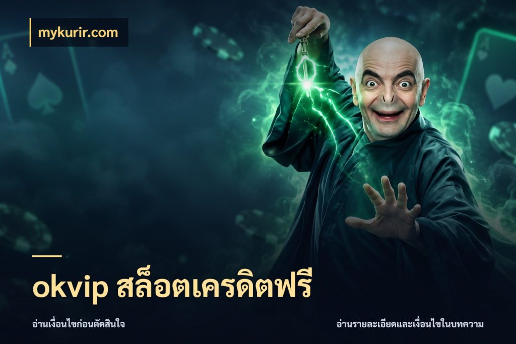 okvip สล็อตเครดิตฟรี สิทธิ์ที่สายโบนัสสนใจกับวิธีรับ กับ mykurir.com